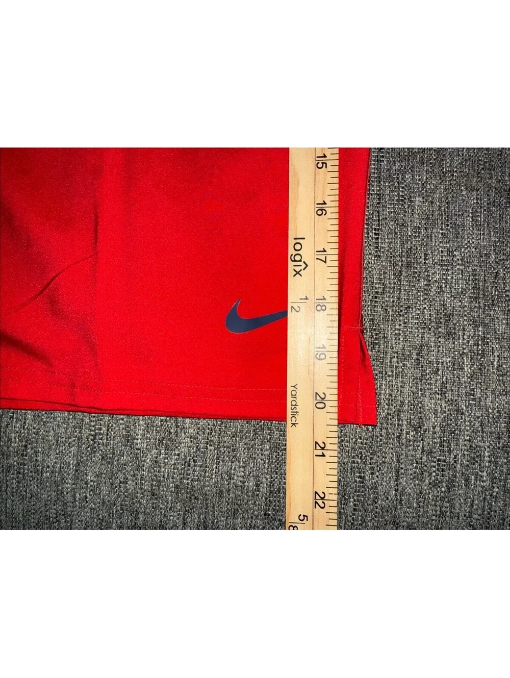Nike Swim USA Men's XL Ocean Merge Volley Trunks NESSF547-934 Red, White, Blue